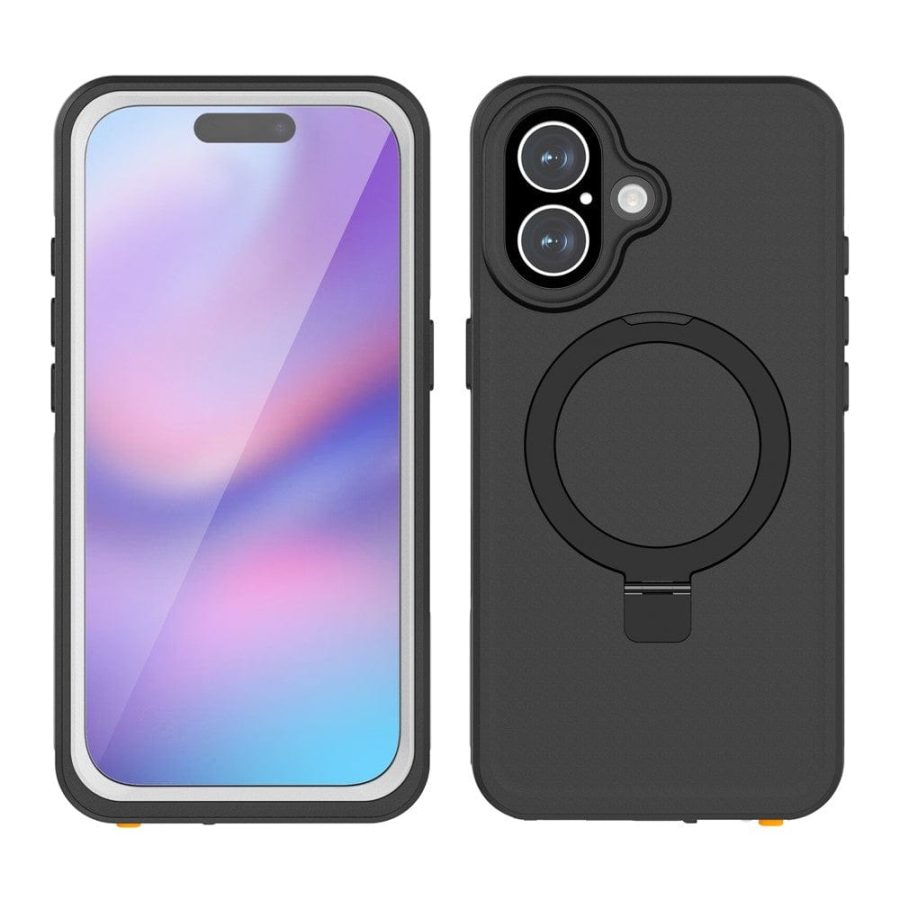 REDPEPPER For iPhone 17 IP68 Waterproof Case Kickstand Phone Back Cover | Compatible with MagSafe