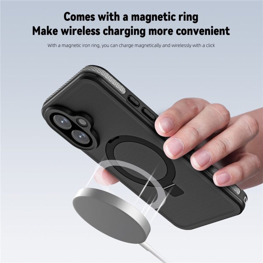 REDPEPPER For iPhone 17 IP68 Waterproof Case Kickstand Phone Back Cover | Compatible with MagSafe