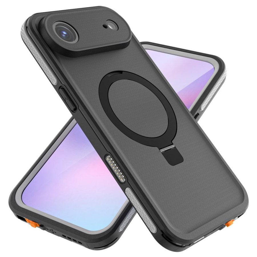 6601187854A-2 REDPEPPER For iPhone Air IP68 Waterproof Case Kickstand Phone Back Cover | Compatible with MagSafe
