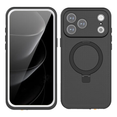 REDPEPPER For iPhone 17 Pro Max IP68 Waterproof Case Kickstand Phone Back Cover | Compatible with MagSafe