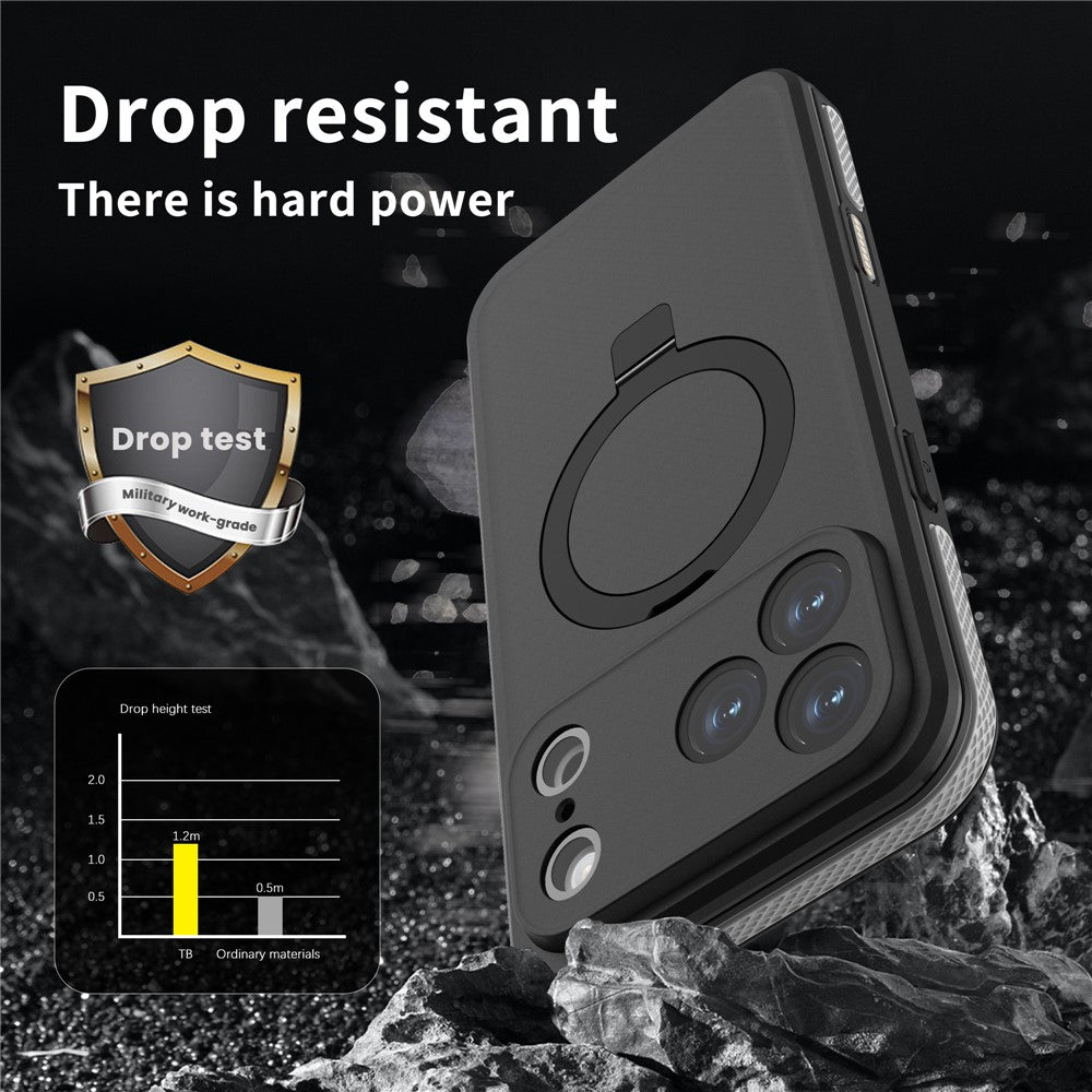 REDPEPPER For iPhone 17 Pro Max IP68 Waterproof Case Kickstand Phone Back Cover | Compatible with MagSafe - Image 5