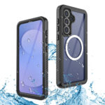 REDPEPPER FS Series For Samsung Galaxy S25 FE IP68 Waterproof Case Clear Phone Cover | Compatible with MagSafe