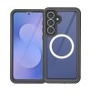 6601188144A-3 REDPEPPER FS Series For Samsung Galaxy S25 FE IP68 Waterproof Case Clear Phone Cover | Compatible with MagSafe
