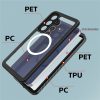 6601188144A-8 REDPEPPER FS Series For Samsung Galaxy S25 FE IP68 Waterproof Case Clear Phone Cover | Compatible with MagSafe