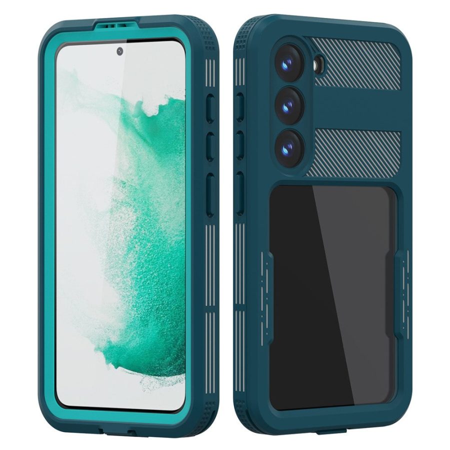 660126567A-1 REDPEPPER DOT For Samsung Galaxy S23 IP68 Waterproof Case Transparent Phone Cover