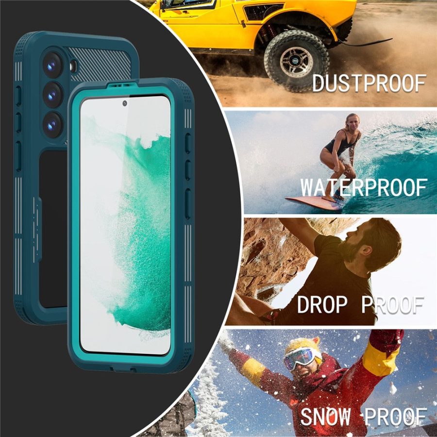 660126567A-10 REDPEPPER DOT For Samsung Galaxy S23 IP68 Waterproof Case Transparent Phone Cover