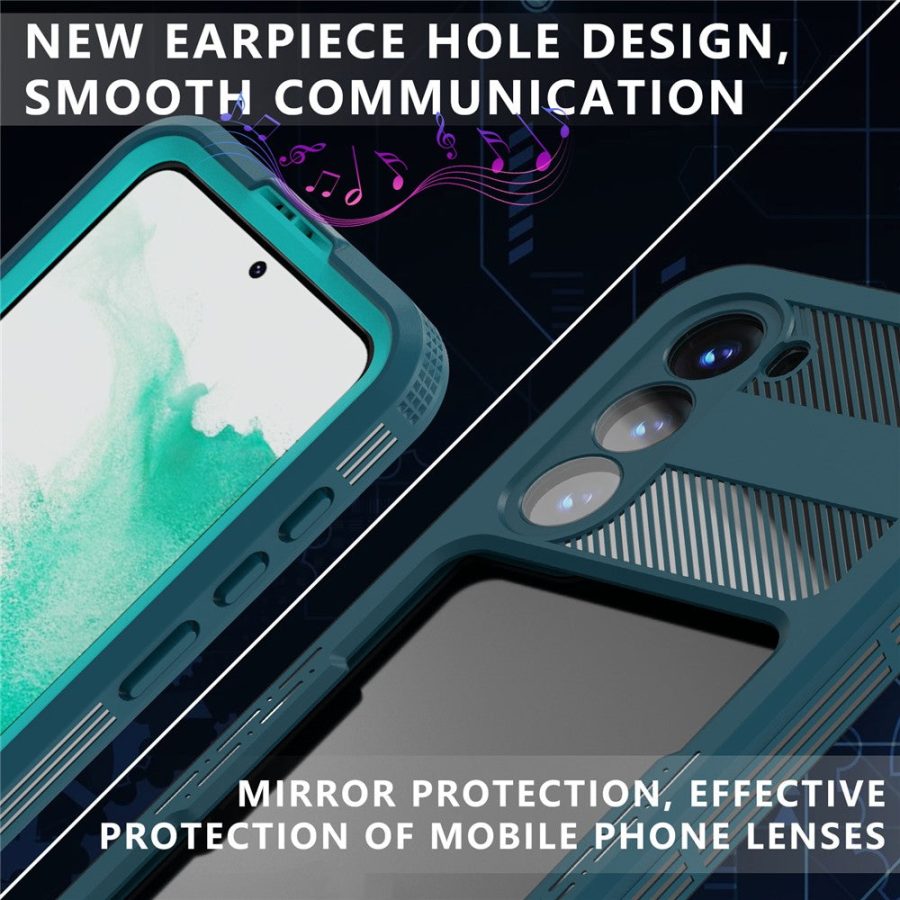 660126567A-12 REDPEPPER DOT For Samsung Galaxy S23 IP68 Waterproof Case Transparent Phone Cover