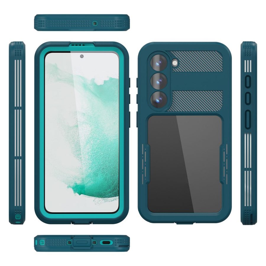 660126567A-14 REDPEPPER DOT For Samsung Galaxy S23 IP68 Waterproof Case Transparent Phone Cover