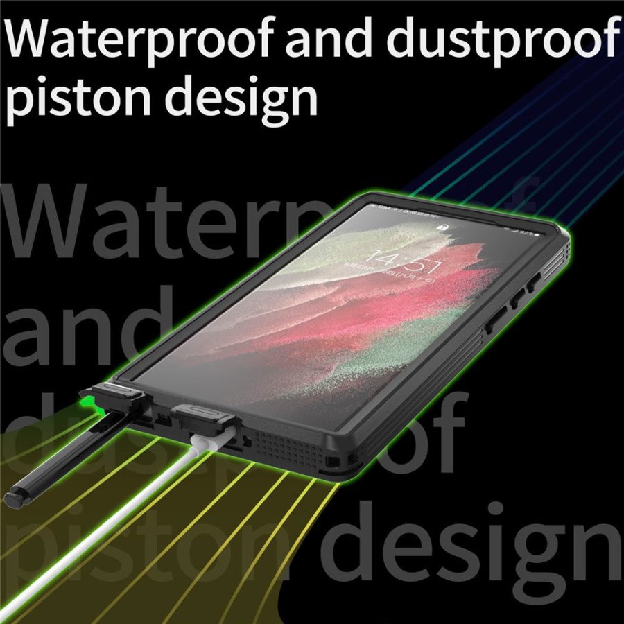 REDPEPPER DOT For Samsung Galaxy S23 Ultra IP68 Waterproof Case Anti-scratch Transparent Phone Cover