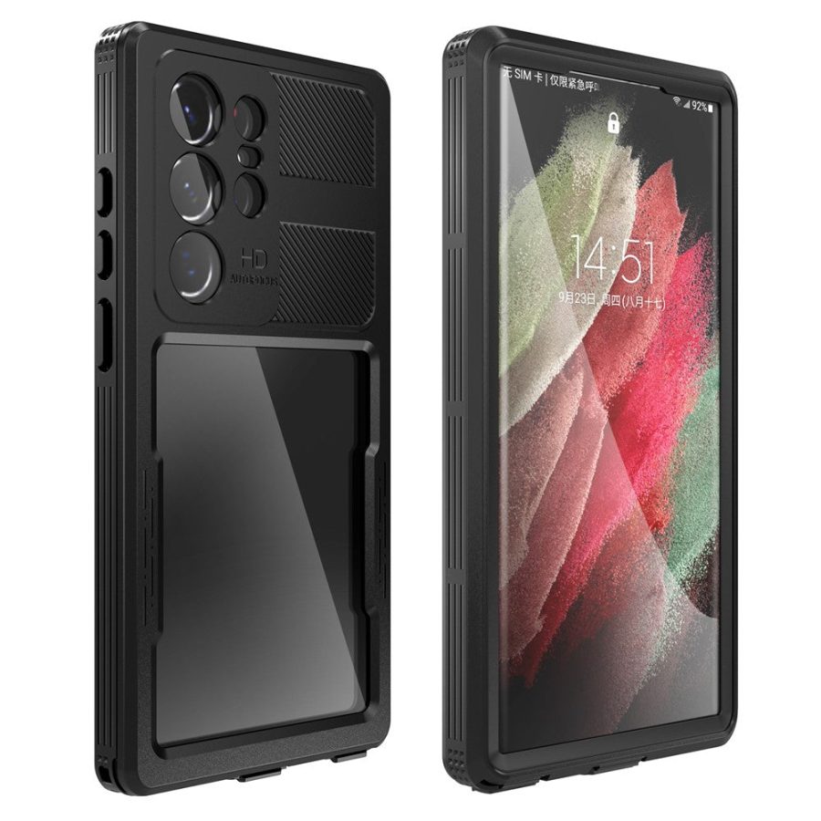 REDPEPPER DOT For Samsung Galaxy S23 Ultra IP68 Waterproof Case Anti-scratch Transparent Phone Cover