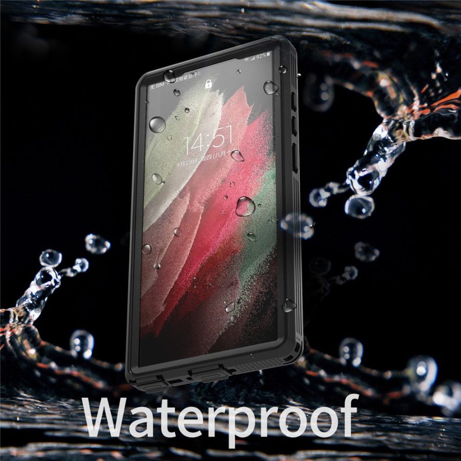 REDPEPPER DOT For Samsung Galaxy S23 Ultra IP68 Waterproof Case Anti-scratch Transparent Phone Cover