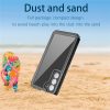 660131566A-2 REDPEPPER FS Series For Samsung Galaxy S23+ IP68 Waterproof Case with Built-in Screen Protector Clear Phone Cover