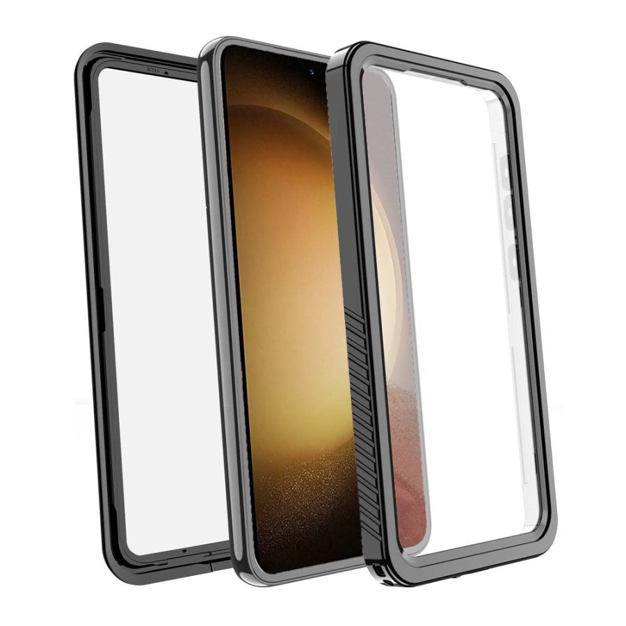 660131566A-7 REDPEPPER FS Series For Samsung Galaxy S23+ IP68 Waterproof Case with Built-in Screen Protector Clear Phone Cover