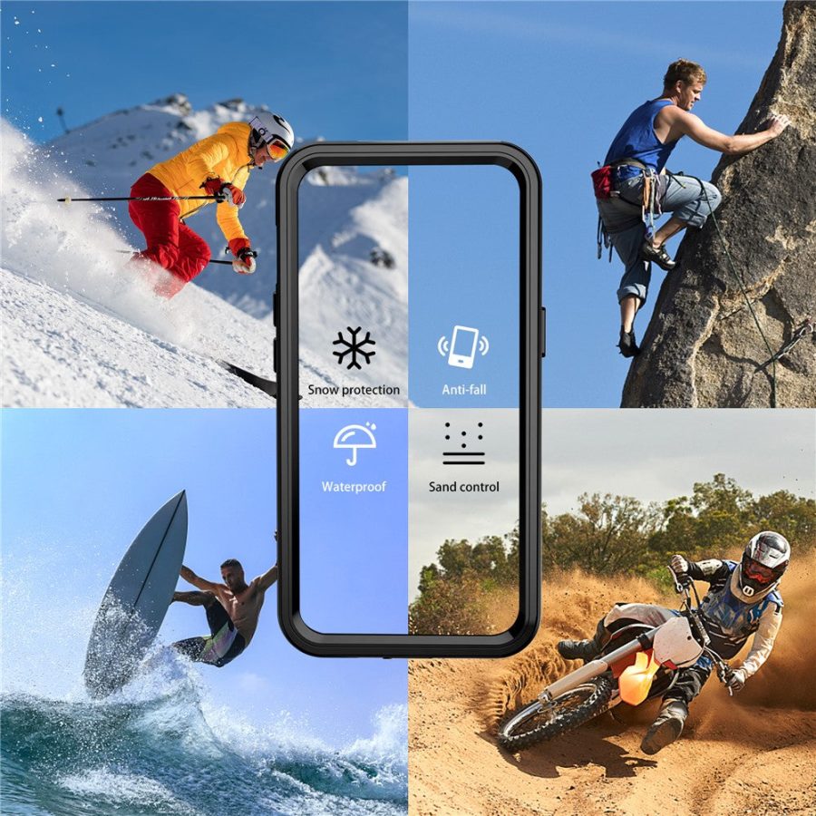 REDPEPPER FS Series For Samsung Galaxy S23 Ultra Waterproof Case with Screen Protector P68 Full-Body Clear Cover