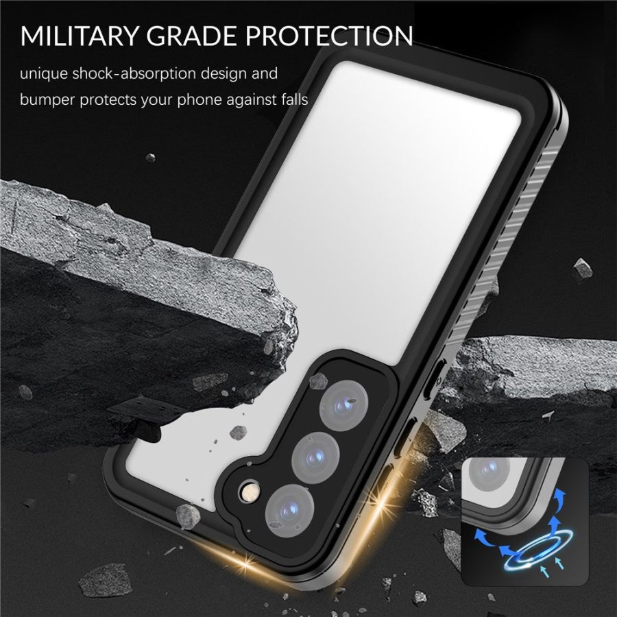REDPEPPER FS Series for Samsung Galaxy S23 IP68 Waterproof Case Clear Phone Cover