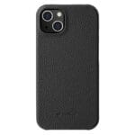 MELKCO For iPhone 14 Case Genuine Leather Phone Cover