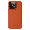 MELKCO For iPhone 14 Pro Case Genuine Leather Phone Cover