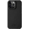 MELKCO For iPhone 14 Pro Case Genuine Leather Phone Cover