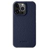660151205E-1 MELKCO For iPhone 14 Pro Case Genuine Leather Phone Cover