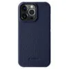 MELKCO For iPhone 14 Pro Case Genuine Leather Phone Cover