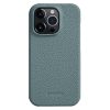 660151205G-1 MELKCO For iPhone 14 Pro Case Genuine Leather Phone Cover