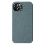 MELKCO For iPhone 14 Plus Case Genuine Leather Phone Cover