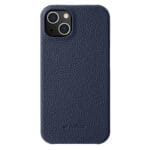 MELKCO For iPhone 14 Plus Case Genuine Leather Phone Cover