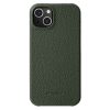 MELKCO For iPhone 14 Plus Case Genuine Leather Phone Cover