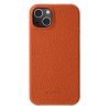 MELKCO For iPhone 14 Plus Case Genuine Leather Phone Cover