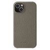 MELKCO For iPhone 14 Plus Case Genuine Leather Phone Cover