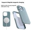 MELKCO For iPhone 14 Pro Max Case Full-Wrap Genuine Leather Premium Phone Cover | Compatible with MagSafe