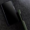 MELKCO For iPhone 14 Pro Max Case Full-Wrap Genuine Leather Premium Phone Cover | Compatible with MagSafe