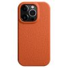 660151257C-1 MELKCO For iPhone 14 Pro Case Full-Wrap Genuine Leather Premium Phone Cover | Compatible with MagSafe