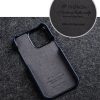 MELKCO For iPhone 13 Pro Case Genuine Leather Phone Cover