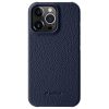 MELKCO For iPhone 13 Pro Case Genuine Leather Phone Cover