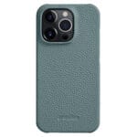 MELKCO For iPhone 13 Pro Max Case Genuine Leather Phone Cover