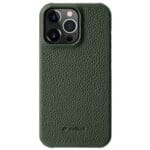 MELKCO For iPhone 13 Pro Max Case Genuine Leather Phone Cover