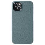 MELKCO For iPhone 13 Case Genuine Leather Phone Case