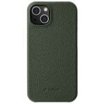 MELKCO For iPhone 13 Case Genuine Leather Phone Case