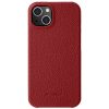 MELKCO For iPhone 13 Case Genuine Leather Phone Case