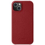 MELKCO For iPhone 13 Case Genuine Leather Phone Case