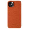 660151261B-1 MELKCO For iPhone 13 Mini Case Genuine Leather Phone Cover
