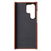 660151262A-2 MELKCO For Samsung Galaxy S23 Ultra Case Premium Genuine Leather Open Edge Phone Cover