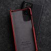 660151262A-4 MELKCO For Samsung Galaxy S23 Ultra Case Premium Genuine Leather Open Edge Phone Cover
