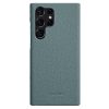 660151262B-1 MELKCO For Samsung Galaxy S23 Ultra Case Premium Genuine Leather Open Edge Phone Cover