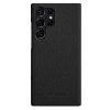 660151262F-1 MELKCO For Samsung Galaxy S23 Ultra Case Premium Genuine Leather Open Edge Phone Cover