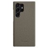 660151262H-1 MELKCO For Samsung Galaxy S23 Ultra Case Premium Genuine Leather Open Edge Phone Cover