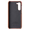 660151263A-2 MELKCO For Samsung Galaxy S23 Case Premium Genuine Leather Open Edge Phone Cover