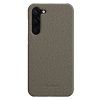 660151263E-1 MELKCO For Samsung Galaxy S23 Case Premium Genuine Leather Open Edge Phone Cover