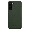 660151263F-1 MELKCO For Samsung Galaxy S23 Case Premium Genuine Leather Open Edge Phone Cover